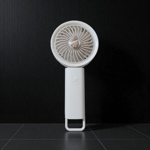 MİNİ EL FANI USB ŞARJLI 3 KADEMELİ MASA ÜSTÜ VANTİLATÖR KREM RENGİ VANTİLATÖR