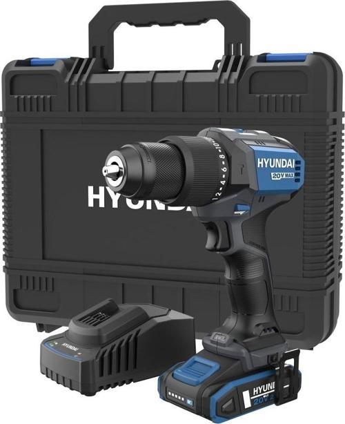 HD20X-60TT Akülü Darbeli Matkap Kömürsüz 60NM 1X2Ah