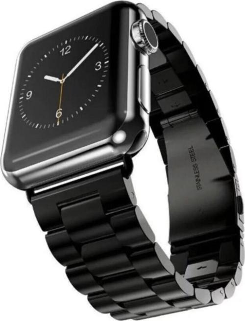Apple Watch 7 8 9 10 Ultra 2 44 45 46 49mm Uyumlu Çelik Kordon