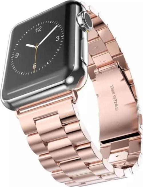Apple Watch 7 8 9 10 Ultra 2 44 45 46 49mm Uyumlu Çelik Kordon