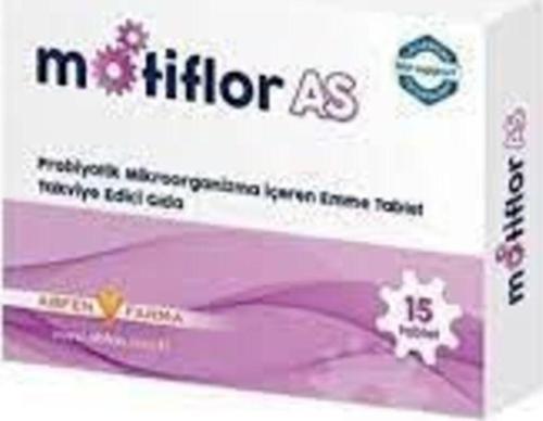 Motiflor As Probiyotik 15 Tablet