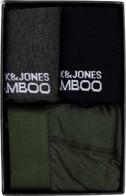 Jack & Jones Erkek Bambu Çorap Ve Boxer Hediye Kutusu Jacbamboo Giftbox-12198875