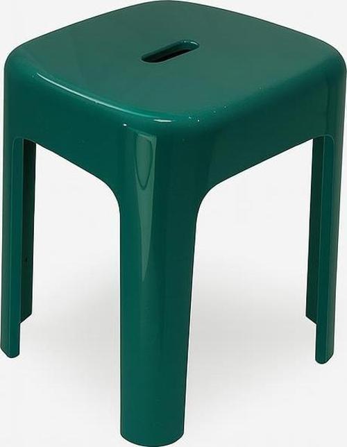 Tabure Sağlam Plastik Kırılmaya Dayanıklı Bahçe, Balkon ,Banyo Yeşil