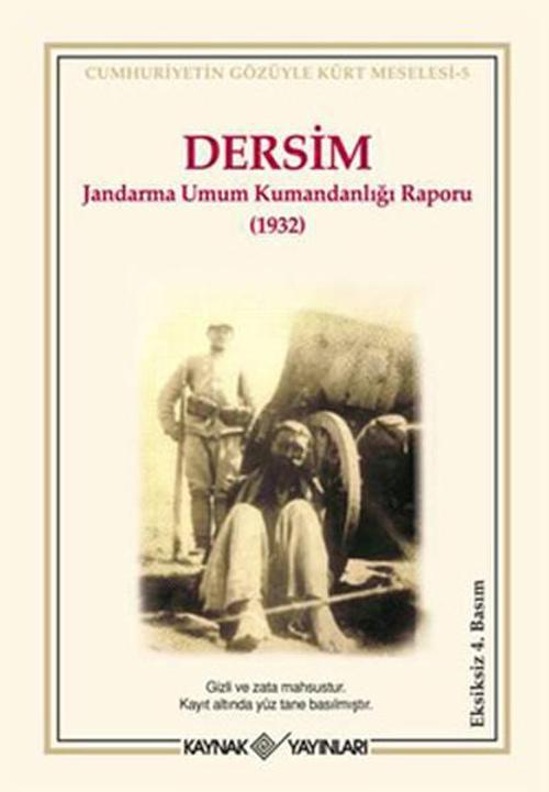 Dersim Jandarma Umum Kumandanlığı Raporu -1932