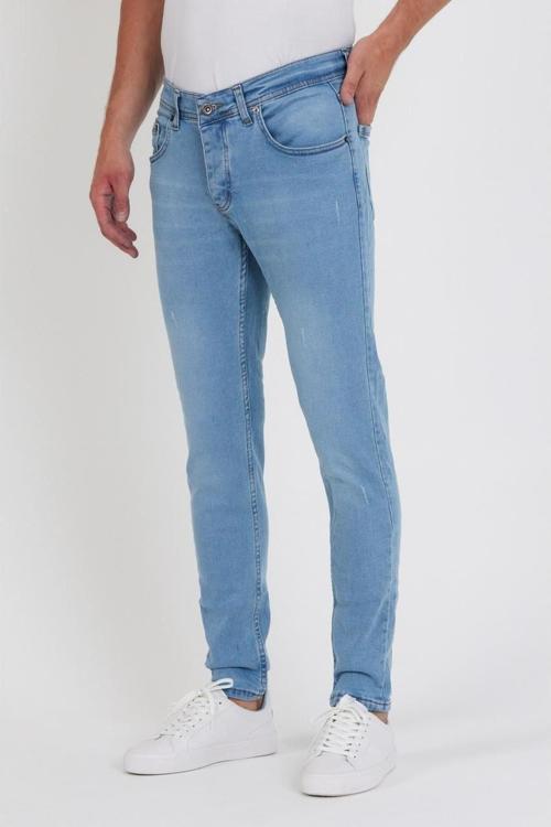 Sheff Buz Mavi Erkek Slim Fit Jean Pantolon 7341