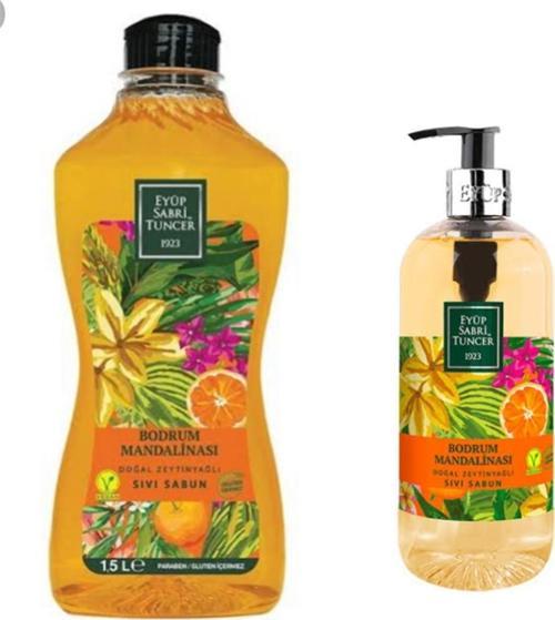 Bodrum Mandalinası Sıvı Sabun 1500+500 ml