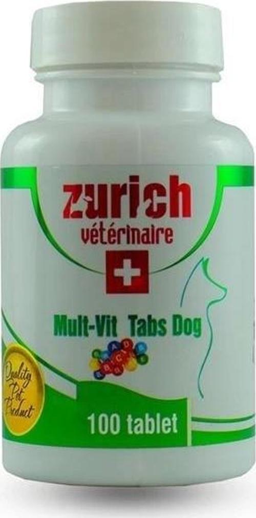 Zürich Köpekler İçin Multivitamin Tablet (100 Adet)