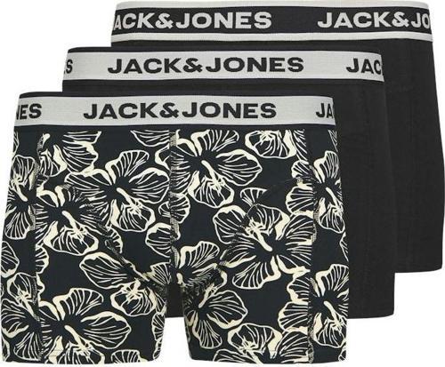 Jack Jones Lıam Flower 3 Lü Paket Erkek Boxer 12286178