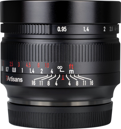 50mm F0.95 MF APS-C Lens (FX Mount)