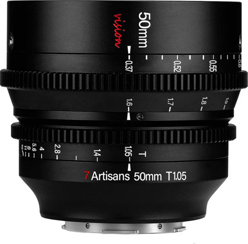 50mm T1.05 APS-C MF Cine Lens ( Sony E Mount )