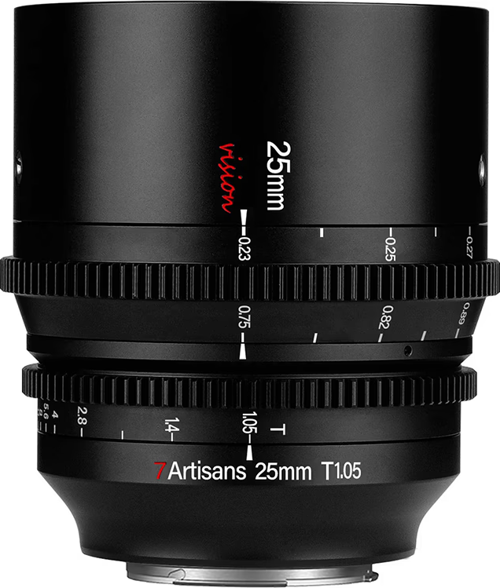 25mm T1.05 APS-C MF Cine Lens (Sony E Mount)