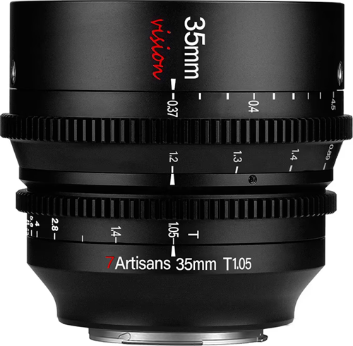 35mm T1.05 APS-C MF Cine Lens ( Sony E Mount)