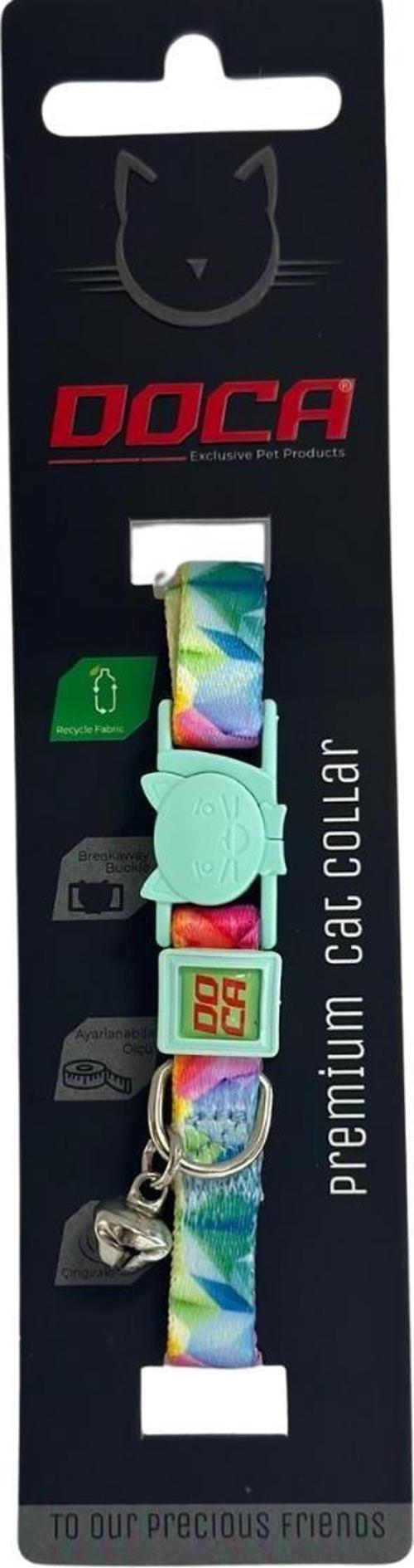 Premium Rainbow Kedi Boyun Tasması 1,2 x 18 -28