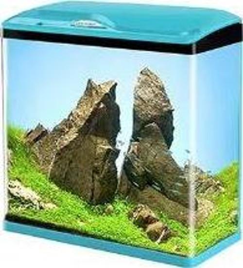 Komple Akvaryum 30 x 19 x 33,5 cm Mavi