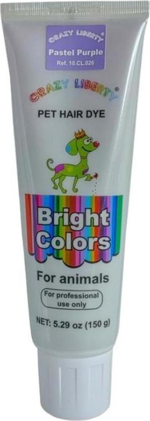 CRAZY LIBERTY Evcil Hayvanlar İçin Saç Boyası  (Pastel Mor) 150 ML