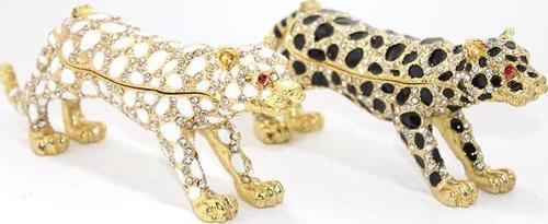 Swarovski Taşlı Tekli Leopar Model 1