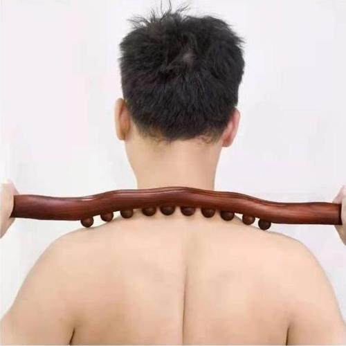 60 cm Doğal Ahşap Masaj Sopası