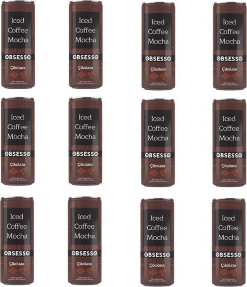 Iced Coffee Mocha Çikolatalı 250 Ml X12 Adet