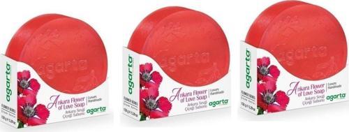 Doğal Ankara Sevgi Çiçeği Sabunu 150 Gr X 3 Adet