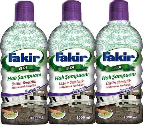 Halı Şampuanı Elde Yıkama Lavanta 1000 Ml X 3'Lü Set