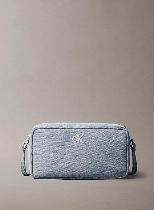 DENIM EW DOUBLE ZIP CAMERA BAG Kadın Mavi Çanta LV04F3226G-VGO