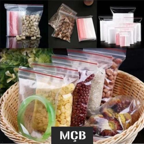 1000 ADET Kilitli Poşet Kilitli Torba 9x11cm Ambalaj Kına Ve Çerez Poşeti Şeffaf Naylon Torba