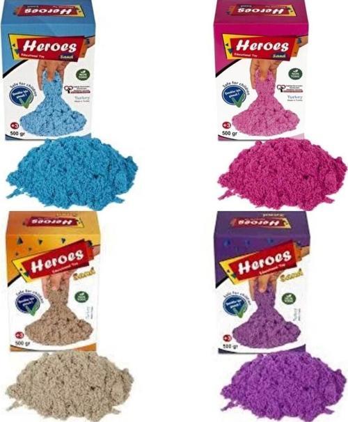 Heroes Kinetik Kum 500 Gr Oyun Kumu ( 1 Adet)