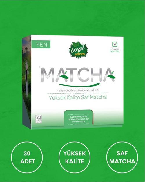 Matcha - Yüksek Kalite Saf Matcha - 30 Şase ( 30 X 1,5 gr )
