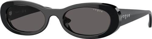 VO5582SW44/8753 Kadın Güneş Gözlüğü Siyah Kemik Çerçeve Füme Lens UV400