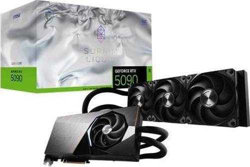 GeForce RTX 5090 32G SUPRIM LIQUID SOC 32GB GDDR7 512 Bit DLSS 4 Sıvı Soğutuculu Gaming (Oyuncu) Ekran Kartı
