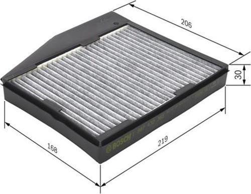 Polen Filtresi Doblo 1.2-1.3jtd-1.3d-1.4-1.6 16V-1.9JTD 01-Idea 1.2 16V-1.4-1.3JTD-1.3MTJ-1.9JTD 1987432365