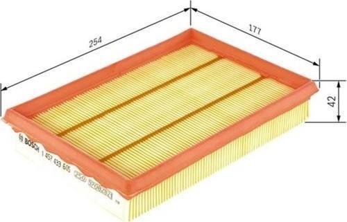 Hava Filtresi Fıesta Iv 1.8 Dzl.-Puma 95 0986TF0111 1457433605