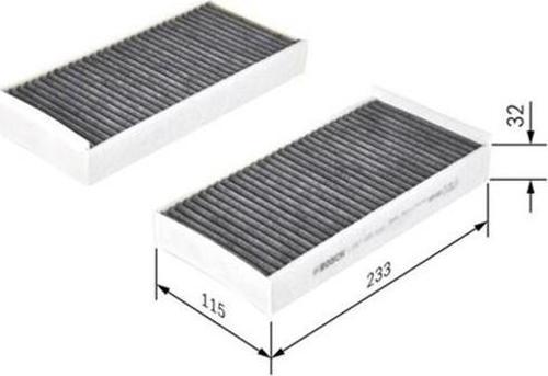 Polen Filtresi Karbonlu X1 14 Mını F56 13 F55 14 F56 14 1987435538