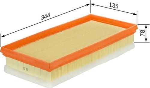Hava Filtresi Caddy Iıı-Golf V-Vı-Plus-Jetta Iıı-Iv-Passat-A3-Altea-Leon-Toledo-Octavıa-Superb 1.4-1 F026400172