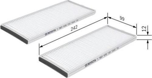 Polen Filtresi Accent Iı 1.3-1.5crdı-1.6 00-05 - Getz 1.1-1.3-1.5crdı-1.6 02- 1987432161