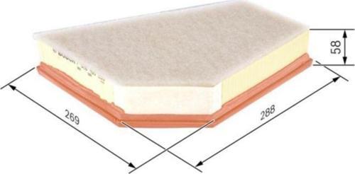 -f026400255 Hava Filtresi C30 2006 - 2.0 D3 2.0 D4 2...