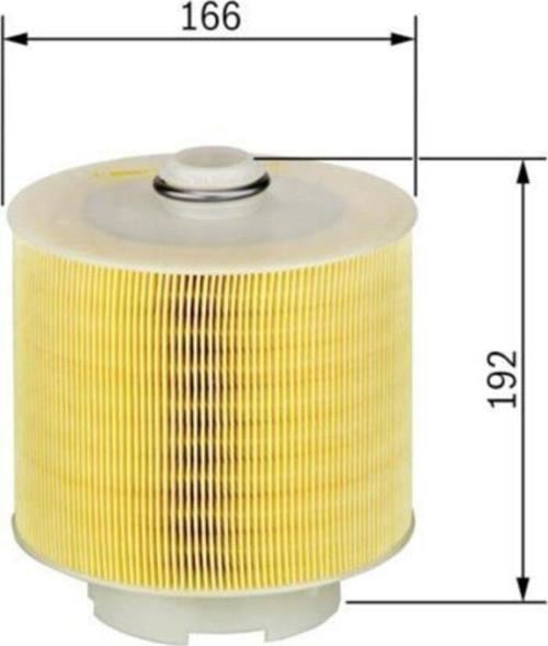 Bos-f026400028 Hava Filtresi A6 2004 - 20112.7 Tdı V6 2...