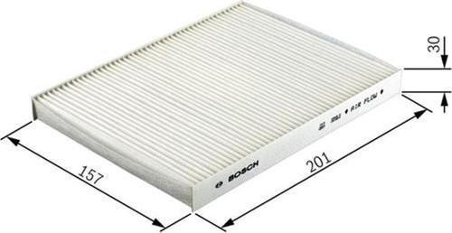 Polen Filtresi P207 1.4-1.4hdı-1.6hdı-1.4 16V-1.6 16V 06 C3 Iı 1.4-1.4hdı-1.6hdı 09 1987432136