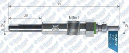 Kızdırma Bujisi .. ( Vw.transporter T5 - Passat-bora-golf-octavıa-superb-a2-a3 ) -sv007