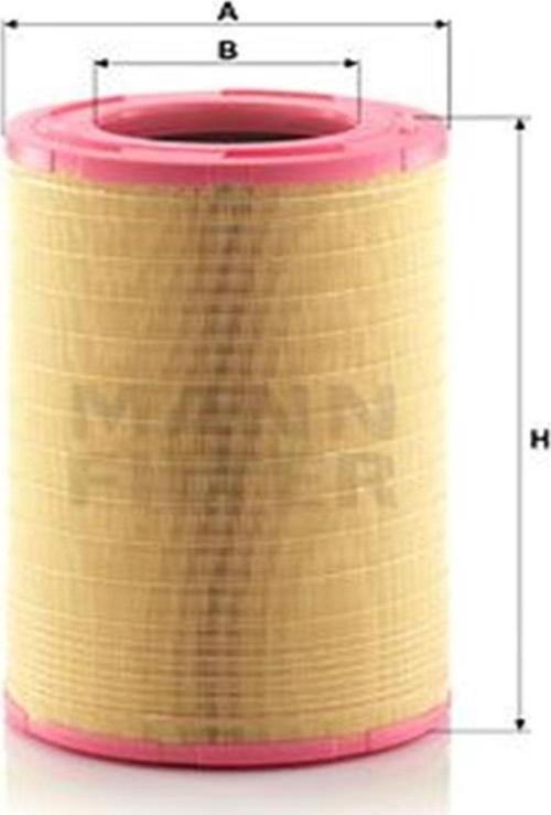C311410 Hava Filtresi Volvo Fl 280 06- / Renault Magnum 480 04-06 Midlum 220 20732726 (WF518365)