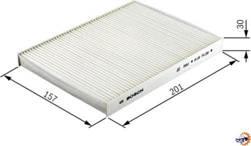 Polen Filtresi P207 1.4-1.4hdı-1.6hdı-1.4 16v-1.6 16v 1987432136