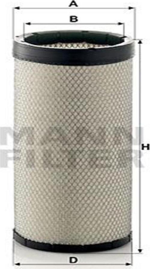 Cf1800 Hava Filtresi Ic Volvo Fl 280 06- / Renault Magnum 480 04-06 Midlum 220 20732728 (WH181193)