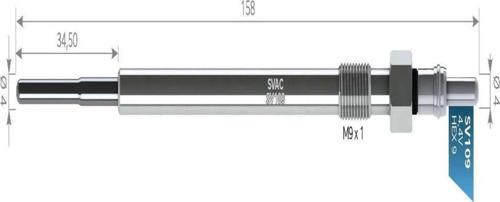Kızdırma Bujısı Isıtma Doblo 1.6 Jtd/lınea 1.6 Jtd/gr Sv109