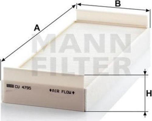 Polen Filtresi Man Tg A Serie Cu4795