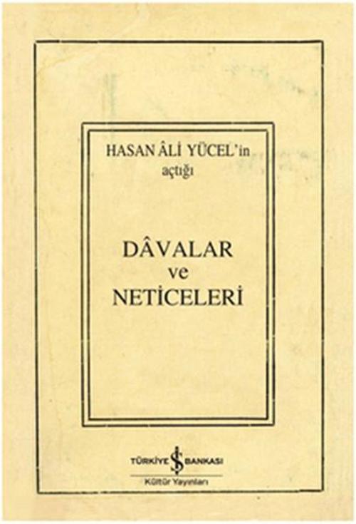 Davalar ve Neticeleri
