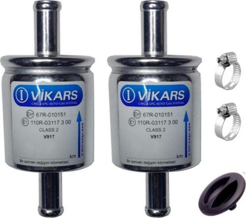 Filtre 12 MM 2 Adet Atiker-akl-tartarini-cangas-mimgas-zavoli Brc Uyumlu Gaz Filtre