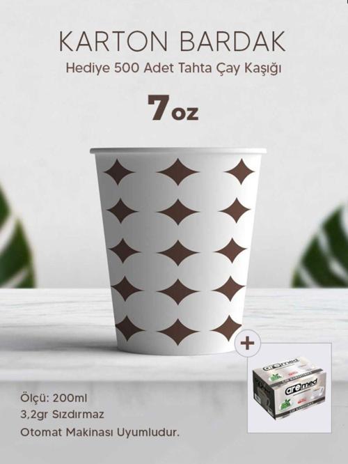 7 Oz Karton Bardak 3000 Bardak