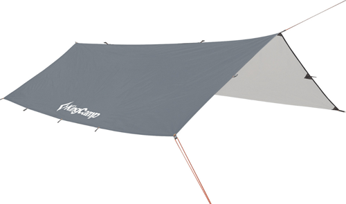 KingCamp Rimini M Tarp-Gölgelik UPF50+ I 300x300 CM Grey