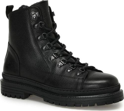 ESTEVES 3PR SİYAH HAKİKİ DERİ COMFORT CASUAL POSTAL BOT
