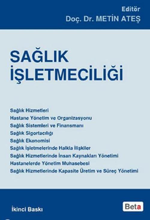 Beta Yayınları Sağlık İşletmeciliği